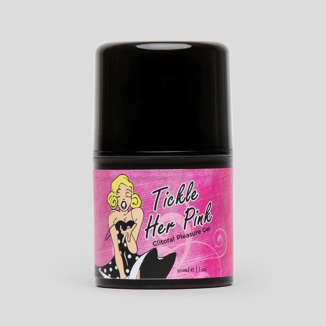 Tickle Her Pink Clitoral Stimulating Gel 1.0 fl oz | Tingling orgasm gel